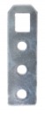 Závesný držiak na nábytok vešiak spojka háčik nábytkový háčik 15x50 mm / 5 ks