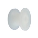 Valček bez ložísk, priemer 44 mm, priemer 12 mm, s priemerom 20 mm