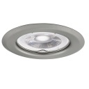 Kanlux LED stropné očko Ozdobný bodový krúžok ARGUS II Matný chróm