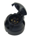 ZÁSUVKA 7PÓLOVÁ 12V/24V - PLAST