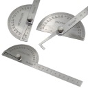 uhlomer s pravítkom, miera uhla 180' 100 mm