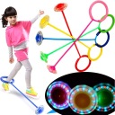 HULA HOP PRE NOH ŠKÁVAČKA PRE DETI + LED