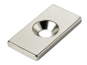 NEODYMIOVÝ MAGNET S OTVOROM NA SKRUTKU 20x10x3 SILNÝ