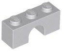 LEGO 4490 BOW 1x3 svetlosivá NOVINKA (1g)