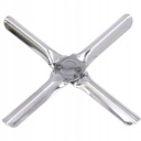 Nerezový BURNER CROSS na plynový sporák, 14 cm, univerzálny a odolný