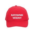 Červená plavčíka čiapka