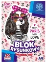 KRESLENIE BLOK BIELE PSY 20K 100g/m2