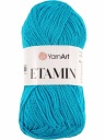 YarnArt Etaminová priadza 30 g 180 m farba 425 tyrkysová