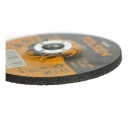 TOLSEN Konvexný kovový brúsny kotúč 125x6mm