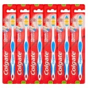 Colgate Classic Deep Clean zubná kefka Medium Medium 6 ks