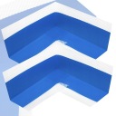Vnútorný roh s obojstranným elastomérom TAPEMIX JURGA Sada 2 ks