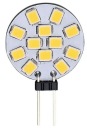 LED žiarovka G4 2W 12V DC teplá 3000K malá