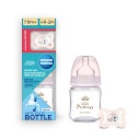 CANPOL SET ANTIKOLICKÁ FĽAŠA 120ml + UKLIDŇUJÚCI NÁSTROJ 0-2M RUŽOVÁ