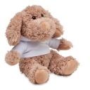 Plyšový maskot psa v mikine s kapucňou