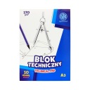 Technický blok A3 biely 170g Astra 106119005