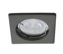 KANLUX LED stropné bodové halogénové svietidlo ALOR 10W GU10 čierne