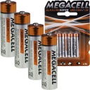 AAA ALKALICKÉ BATÉRIE MEGACELL LR03 TYČKY 4 KS