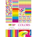 Blok s motívmi A4 - Happy Color - Colours, 15 listov.