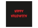 Krvavé halloweenske obrúsky 33 cm 20 ks
