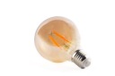 Edison LED žiarovka 4W G80 E27 2300K teplá jantárová