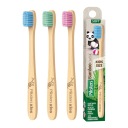 Bambusová zubná kefka PIKSTERS Bamboo CLASSIC KIDS