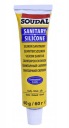 Soudal sanitárny silikón biely 60ml