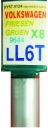 Vw ll6t 9644 FRIESENGRUEN autolakovanie dotykové 10 ml ara