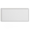 biely základný košík dno 22x46cm HDF obdĺžnik