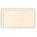 drevený základný košík dno 13x22cm obdĺžniková preglejka