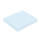 Vogelmann Ochranné PVC sklo 93x115mm (5ks)