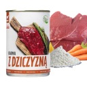 TUF TUF Mokré krmivo pre psov Zverina 400g