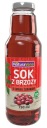 BREZOVÁ ŠŤAVA S PRÍCHUŤOU BRUSNICE 750 ml - NATURAVENA