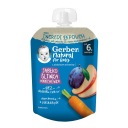 Gerber Mousse Dessert Jablko Slivka Mrkva po 6 mesiacoch 80 g