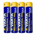Varta Industrial LR03 AAA ALKALINE batérie 4 kusy alkalických batérií