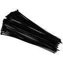 Sťahovacie pásky 4,6x250mm Čierna 100 ks