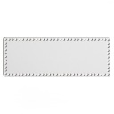 biely základný košík dno 19x52cm HDF obdĺžnik