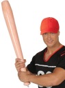 Nafukovacia bat Baseball Bat Party Club 72 cm