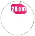 ZLATÝ MATNÝ prsteň/ráfik na lapače snov/makramé 20cm