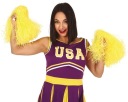Pompoms Cheerleader Cheerleaders Yellow 2 ks.