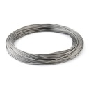 Oceľové lano, NEREZOVÉ INOX, kyselinovzdorné, 7x7, 1,5 mm - 5 m
