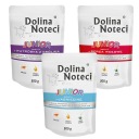 DOLINA NOTECI JUNIOR Mokré krmivo, mix príchutí, 3x300g