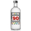 narodeninové etikety na ALCOHOL vodka 90. narodeniny