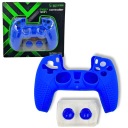 Silikónové puzdro na ovládač Battletron PS5 BLUE