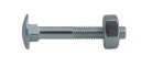 SKRUTKY POZINKOVANÝ NOSIČ SKRUTKA M6x40 DIN 603 + M6 MATICA 10 sád
