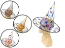 FAREBNÁ ČIAPKA ČIAPKA OUTFIT WIZARD MAGIC WITCH MIX VZORY