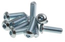 POZINKOVANÁ GUĽOVÁ SKRUTKA M10x30 mm IMBUS SKRUTKA 10 kusov