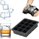 Forma na ľad XXL KOCKY SILIKÓNOVÁ Forma na ľad 12 veľkých kociek