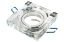 HRUBÉ POHYBLIVÉ SKLENENÉ TVAROVKY WHI LED SQUARE +GU10