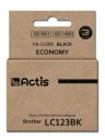 Atrament ACTIS KB-123Bk (náhrada za Brother LC123BK/LC1