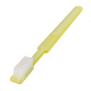 Žltá zubná kefka - pripravená na použitie